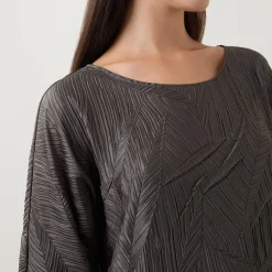 Best JOSEPH RIBKOFF Textured Pattern Blouse