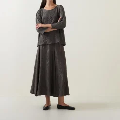 Best JOSEPH RIBKOFF Textured Pattern Blouse