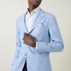 Best BOGGI MILANO Textured Single-Breasted Blazer