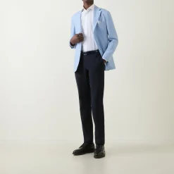 Best BOGGI MILANO Textured Single-Breasted Blazer