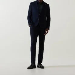 Best BUGATTI Textured Single-Breasted Jacket