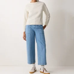 Textured Slub Sweatshirt