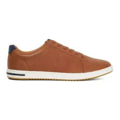 Hot DUNE LONDON Tezzy Perforated Lace-Up Trainers
