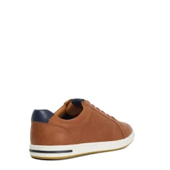 Hot DUNE LONDON Tezzy Perforated Lace-Up Trainers