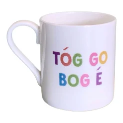 Discount LOVE THE MUG Tóg Go Bog  É Fine China Mug