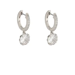 Best KATE SPADE NEW YORK That Sparkle Mini Pavé Huggies