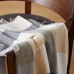 Clearance FOXFORD The Classic Check Comfort Throw