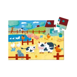 Hot DJECO The Cows on the Farm 24-Piece Puzzle