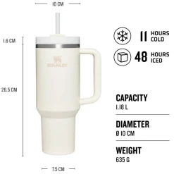 Online STANLEY The Cream Tonal Quencher H20 FlowState™ Tumbler 1.18L
