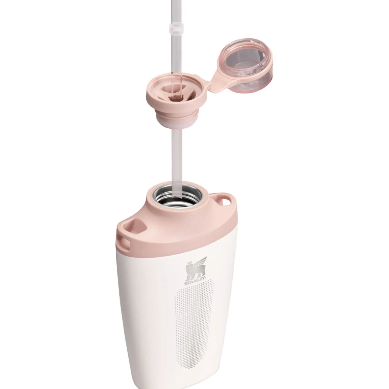 The Cross Bottle Rose Quartz