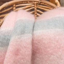 The Heather Mohair Throw