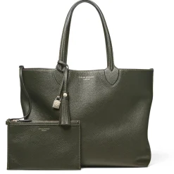 Best ASPINAL OF LONDON The Hudson Pebbled Leather Tote