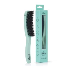 The Mane Master™ Curved Boar Bristle Smoothing Brush