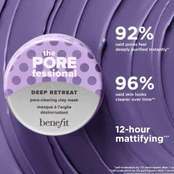 Clearance BENEFIT The POREfessional Deep Retreat clay mask