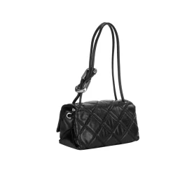 The Quilted Mini Dual Shoulder Bag