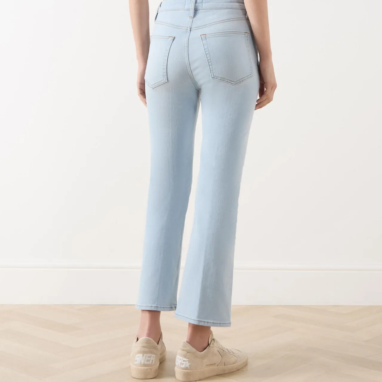 Best FRAME The Reboot Bootcut Cropped Jeans