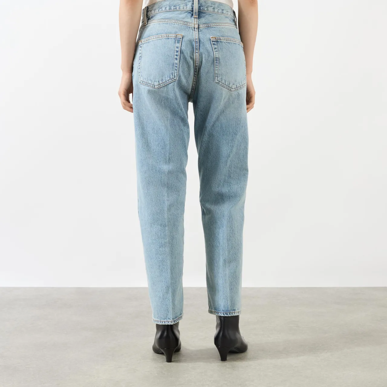 Online FRAME The Vertical High-Rise Straight Leg Jeans
