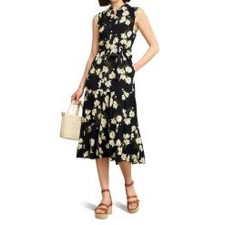 Best HOBBS Thea Floral Shirt Dress