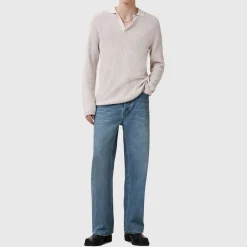 Outlet ALLSAINTS Thoma Knitted Polo Shirt