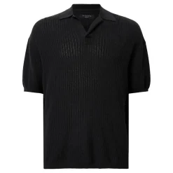 New ALLSAINTS Thoma Knitted Polo Shirt