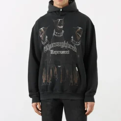 Sale REPRESENT Thoroughbred Print Hoodie