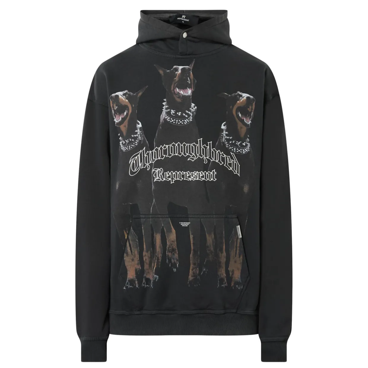 Thoroughbred Print Hoodie