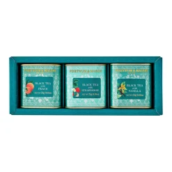 New FORTNUM & MASON Three Mini Black Scented Teas