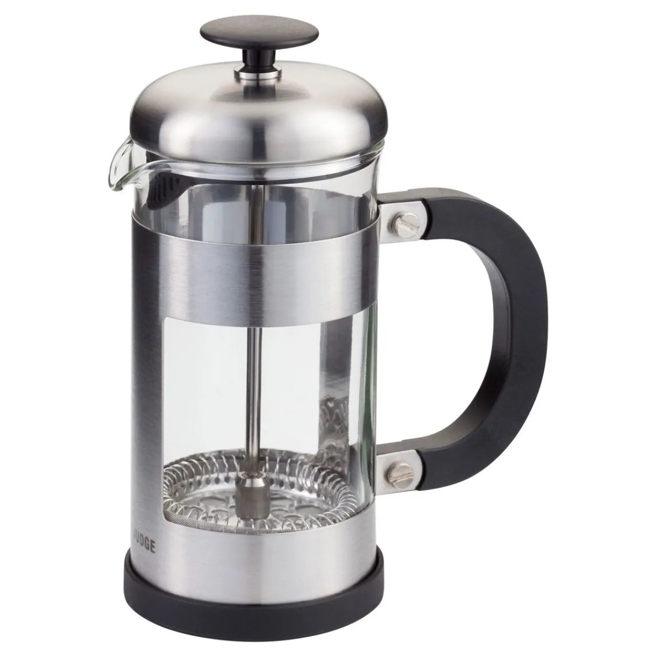New JUDGE Three-Cup Glass Cafetiere 350ml