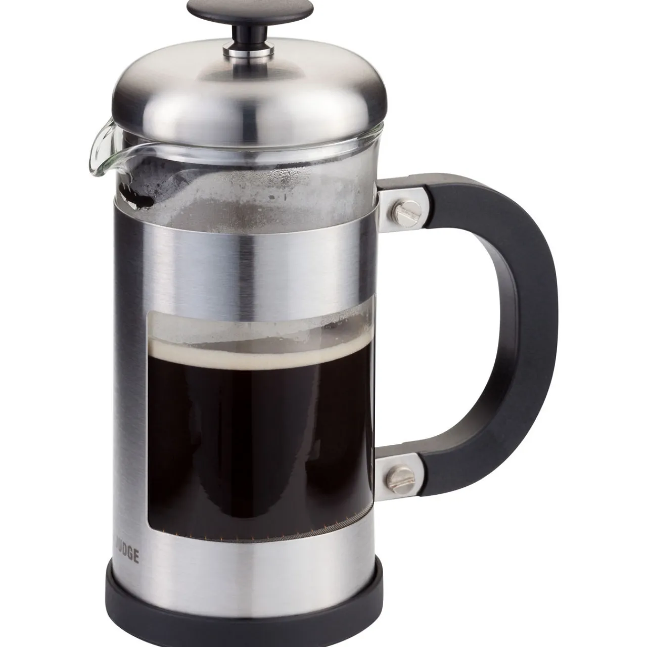 New JUDGE Three-Cup Glass Cafetiere 350ml