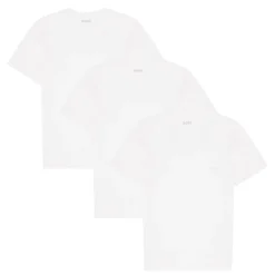 Three-Pack Embroidered-Logo T-Shirts