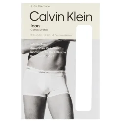 Three-Pack Icon Low-Rise Boxers