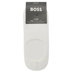 Sale BOSS Three-Pack Logo No-Show Socks