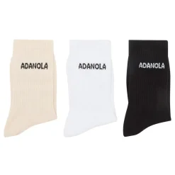 Three-Pack Logo Socks
