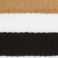 Three-Pack Logo Striped Socks