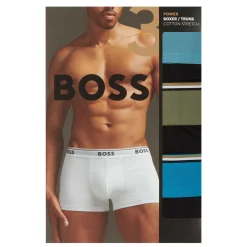 Best BOSS Three-Pack Power Coloured Waistband Boxers