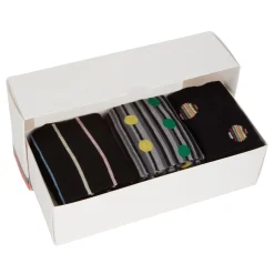 Three-Pack Printed Sock Gift Set
