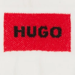 Sale HUGO Three-Pack Ribbed Logo Socks