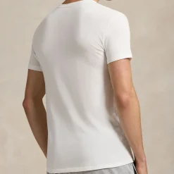 Three-Pack Slim Fit Pony Logo T-Shirts