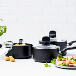 Best GREENPAN Three-Piece Non-Stick Saucepan Set