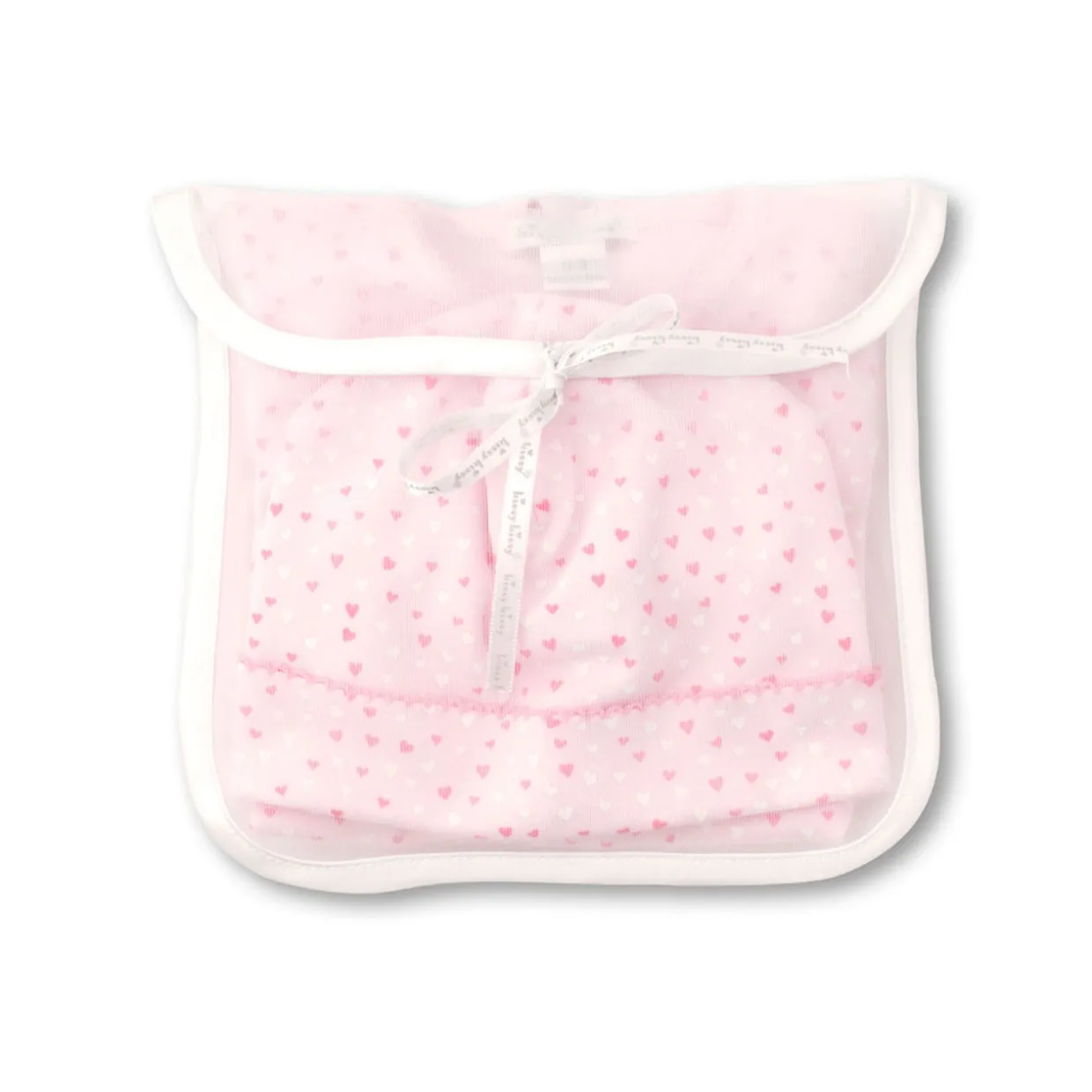 Three-Piece Sweethearts Babygrow, Hat & Bib Set