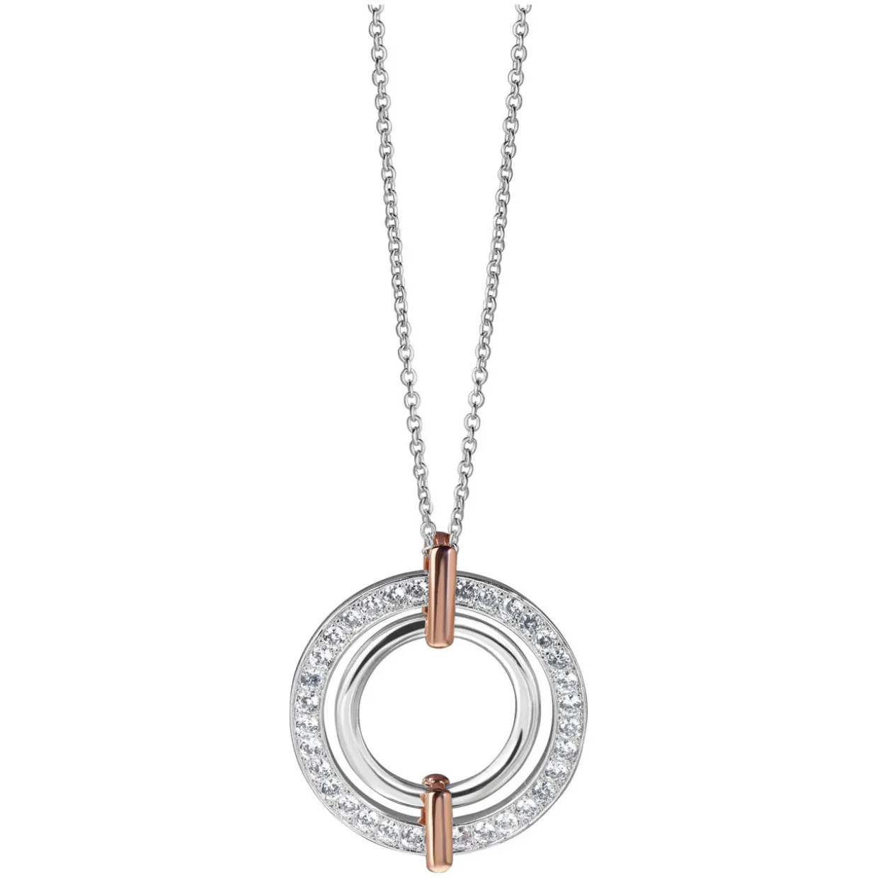 Ti Amo Circular Pendant Necklace