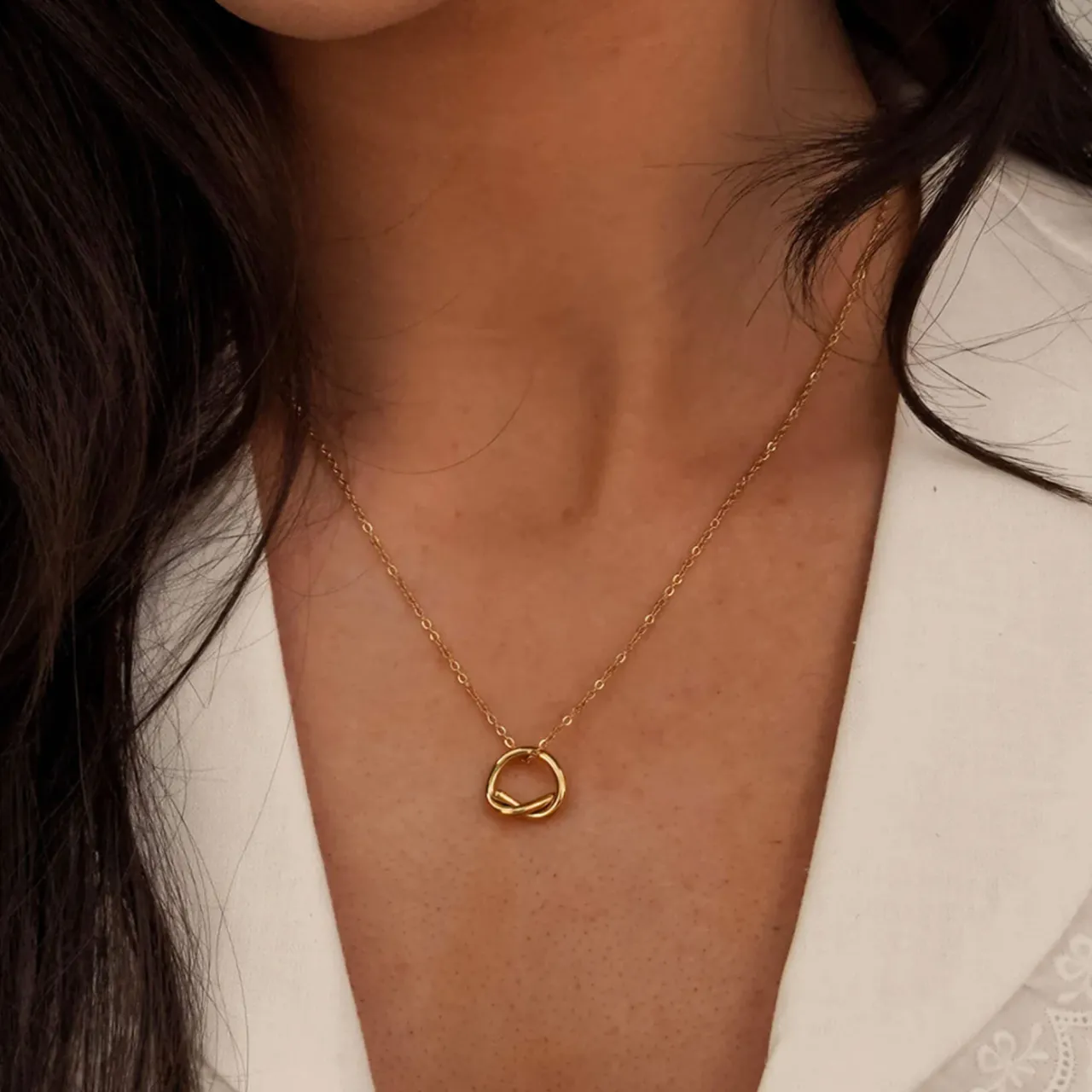 Sale METTLE & BLOOM Tie The Knot Necklace