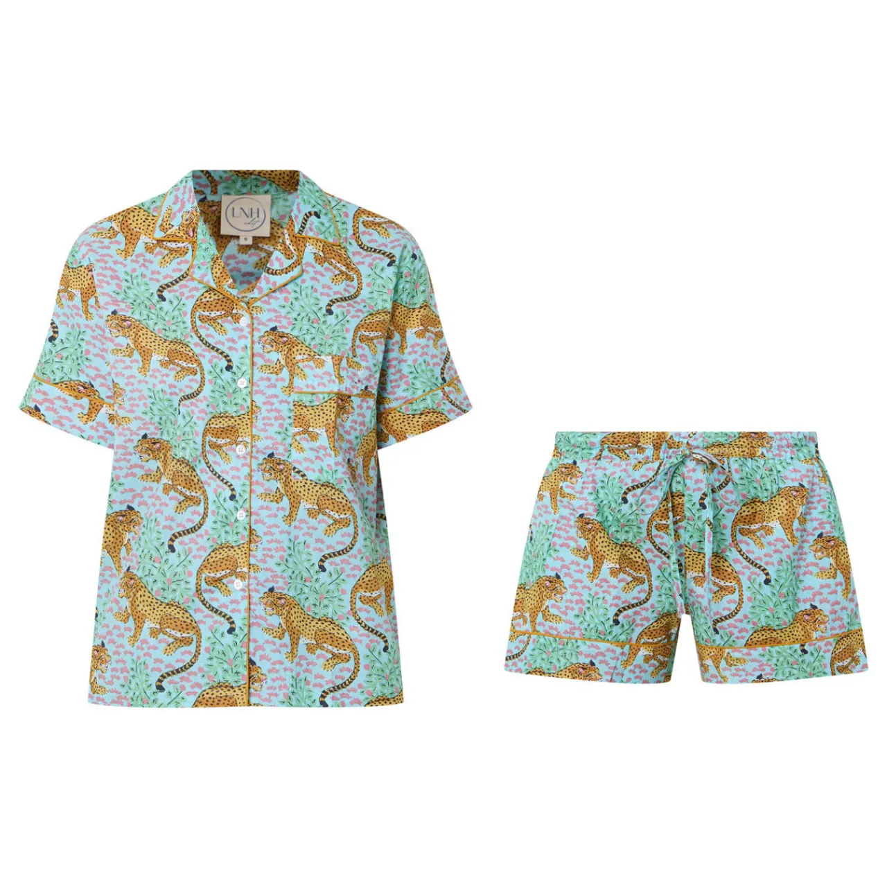 Fashion LNH EDIT Tiger Short Pyjama Set