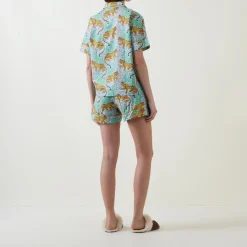 Fashion LNH EDIT Tiger Short Pyjama Set