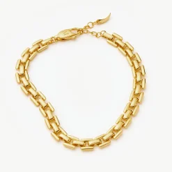 Timepiece Link Chain Bracelet