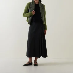 Fashion SARAH PACINI Tipped Knit Sweater