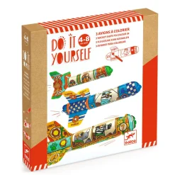 Clearance DJECO To the Sky Inflatable Plane Colouring Kit