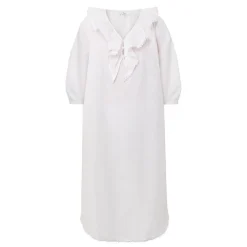Sale COTTON REAL Toby Voile Ruffle-Trim Night Dress