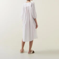 Sale COTTON REAL Toby Voile Ruffle-Trim Night Dress