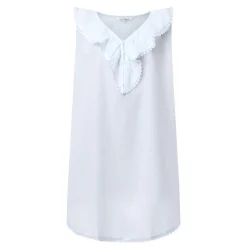 Best COTTON REAL Tomy Ruffle Embellished Night Dress